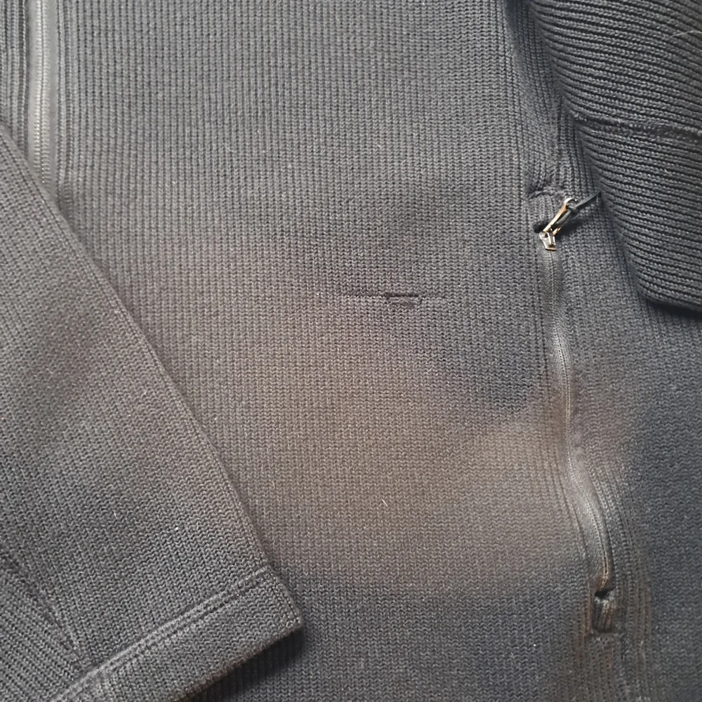 The North Face Mens Zip Up Sweater Black XXL (Flaw)